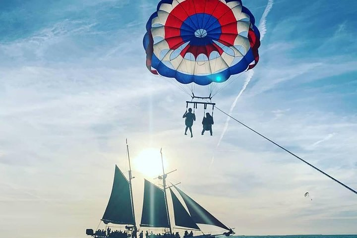 Parasailing over the Historic Key West Seaport - Photo 1 of 16